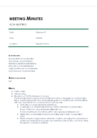 February 2026 – HOA Board Meeting Minutes