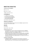 April 2026 – HOA Board Meeting Minutes