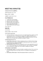 May 2026 – HOA Board Meeting Minutes